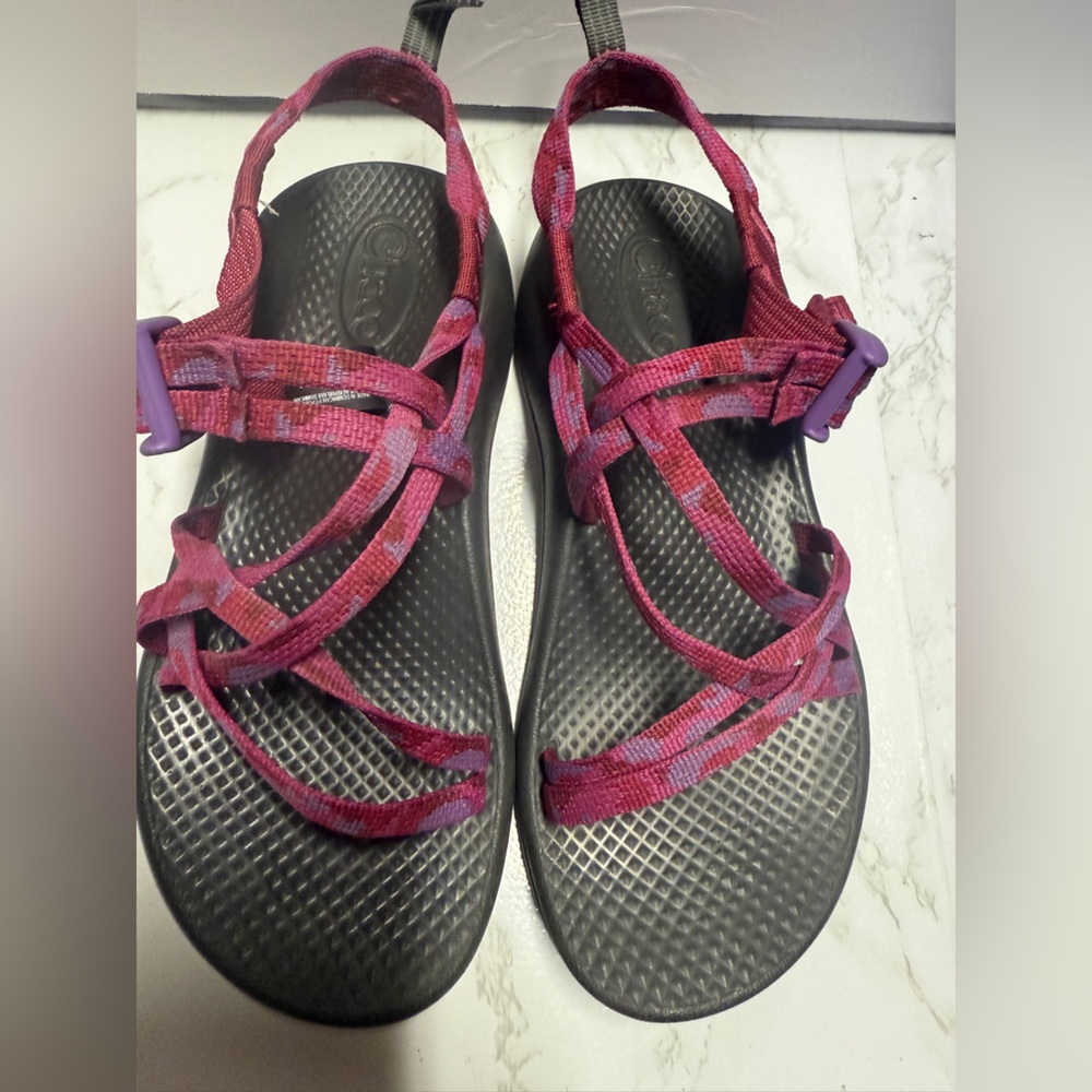Chaco Women's Sandals with Black and Pink Straps